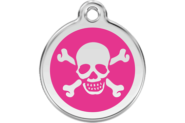 Skull and Crossbones ID Tag