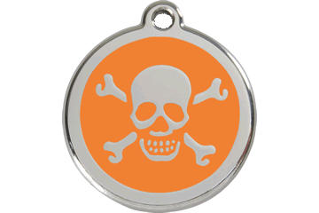 Skull and Crossbones ID Tag