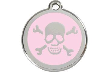 Skull and Crossbones ID Tag