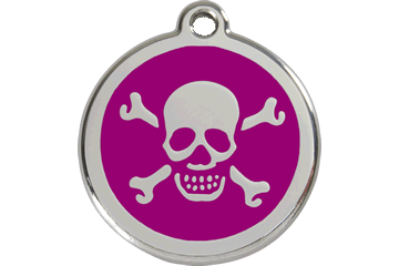 Skull and Crossbones ID Tag