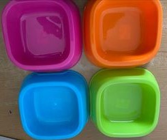 Square Bowls