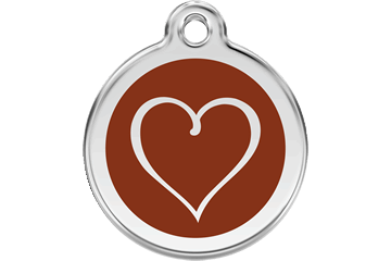 Tribal Heart ID Tag