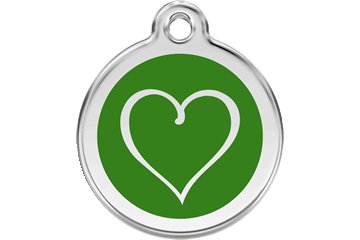 Tribal Heart ID Tag