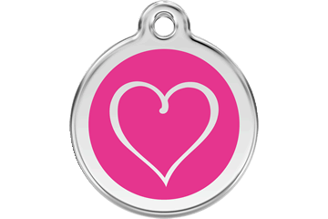 Tribal Heart ID Tag