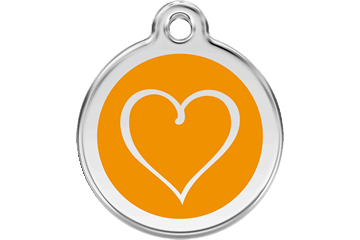 Tribal Heart ID Tag
