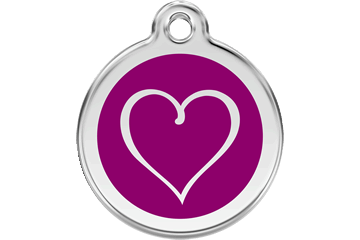 Tribal Heart ID Tag