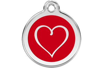 Tribal Heart ID Tag