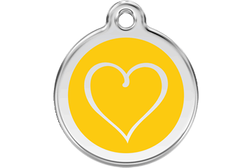 Tribal Heart ID Tag