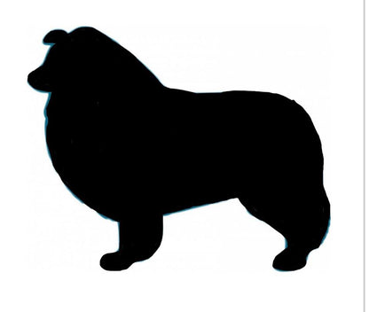 Stickers - Collie Rough, Sticker, Crazy Dog Lady 