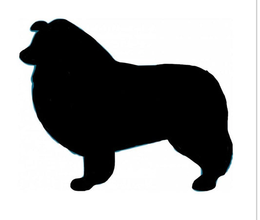 Stickers - Collie Rough, Sticker, Crazy Dog Lady 