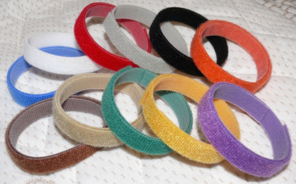 Velcro Puppy ID Collars, Collars, Crazy Dog Lady 