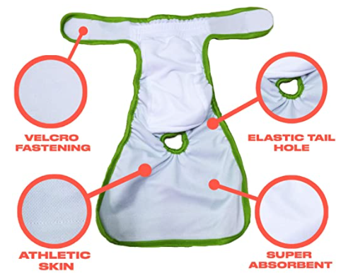 Dog Diapers - XSmall