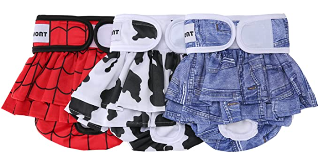Dog Diapers - Small Skirt