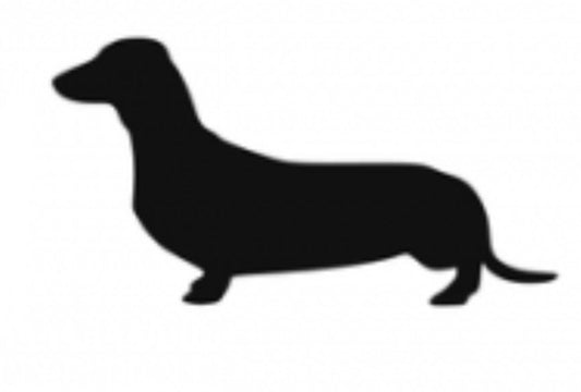 Stickers - Dachshund Smooth, Sticker, Crazy Dog Lady 