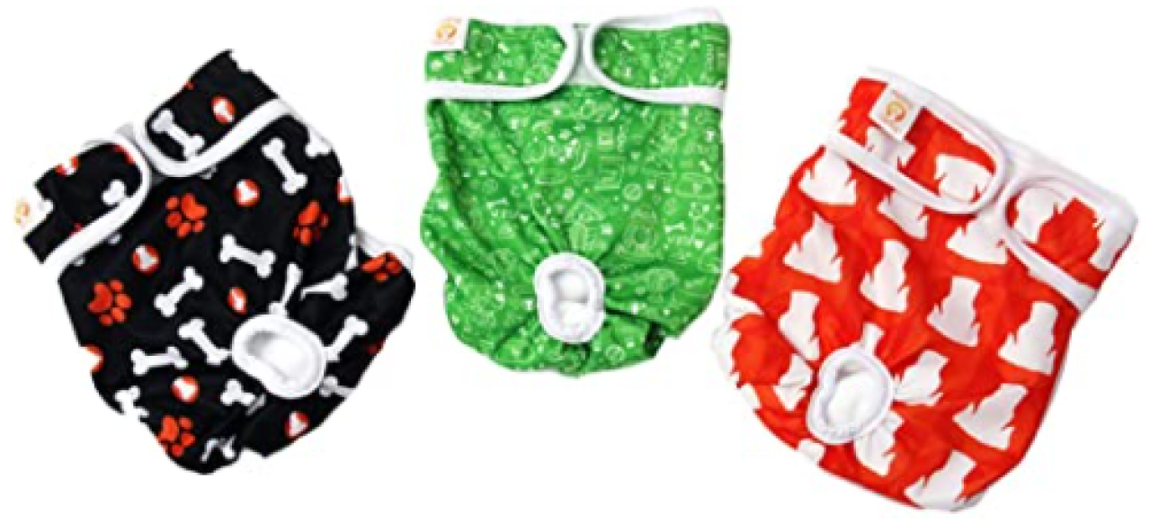 Dog Diapers - Small - 8.5" to 14.5"