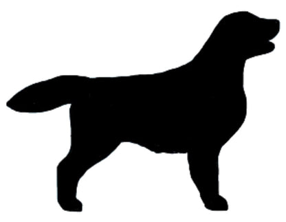 Stickers - Flat Coat Retriever, Sticker, Crazy Dog Lady 