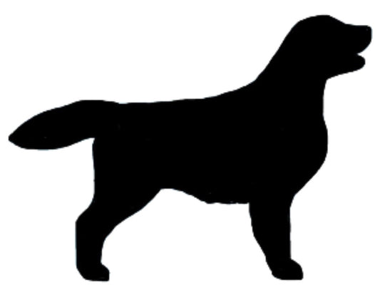 Stickers - Flat Coat Retriever, Sticker, Crazy Dog Lady 