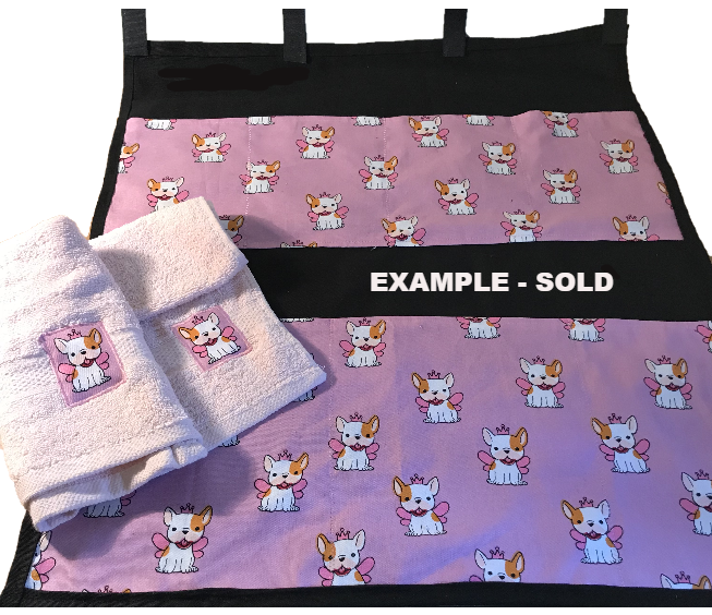 Show Trolley Brush Holder, Show Supplies, Crazy Dog Lady 