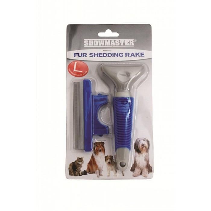 Showmaster Fur Shedding Rake, Rake, Crazy Dog Lady 