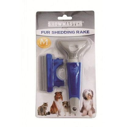 Showmaster Fur Shedding Rake, Rake, Crazy Dog Lady 