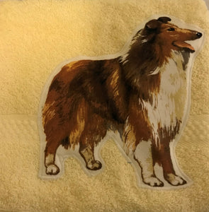 Hand Towel - Larger Size, Towel, Crazy Dog Lady 