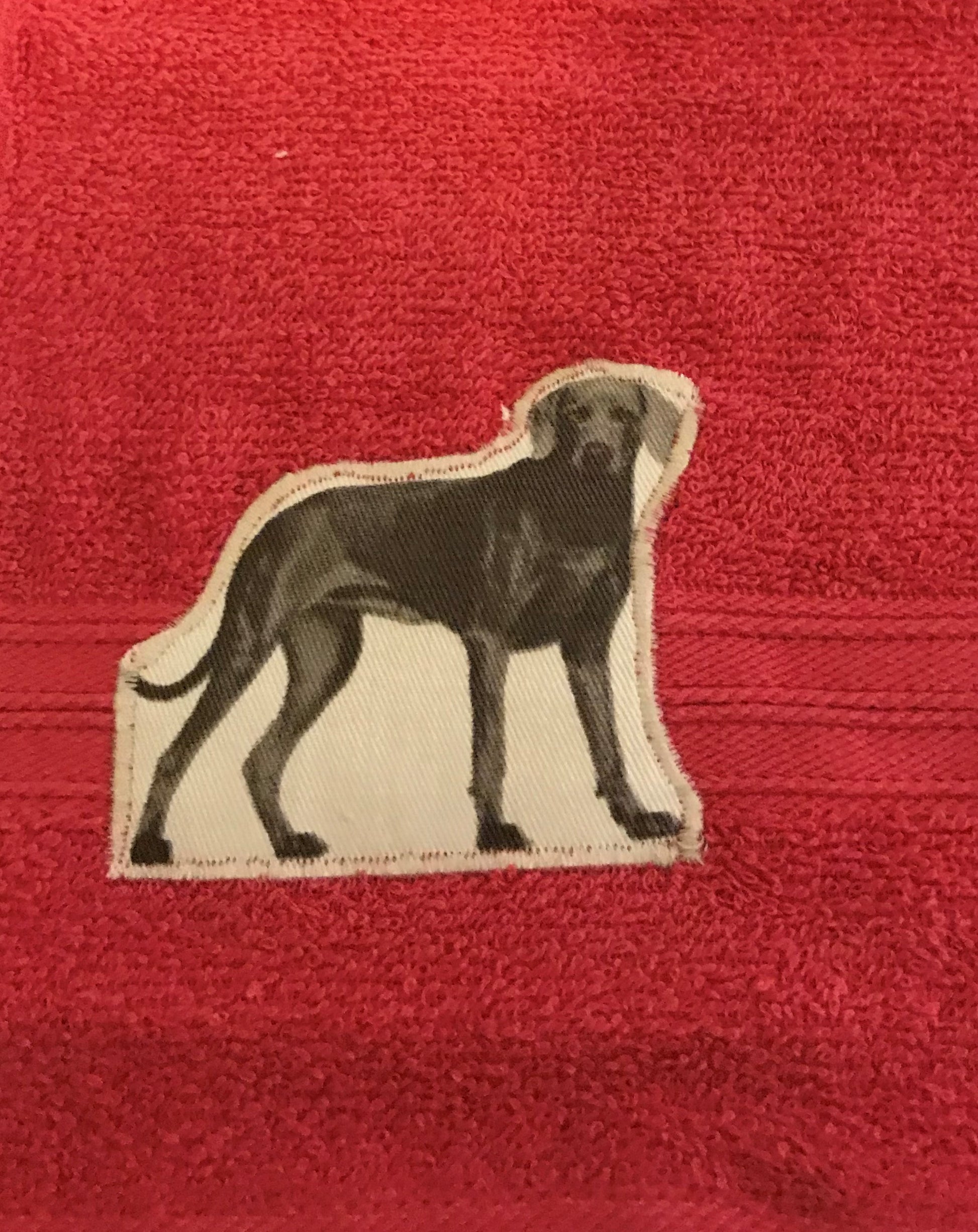 Hand Towel - Ready Made Designs, Towel, Crazy Dog Lady 