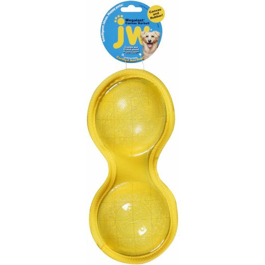 JW Megalast Canvas Gel Barbell LARGE, Toys, Crazy Dog Lady 