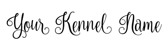 Sticker - Kennel Name, Stickers, Crazy Dog Lady 