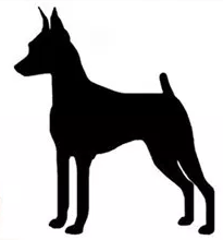 Stickers - Miniature Pinscher, Sticker, Crazy Dog Lady 