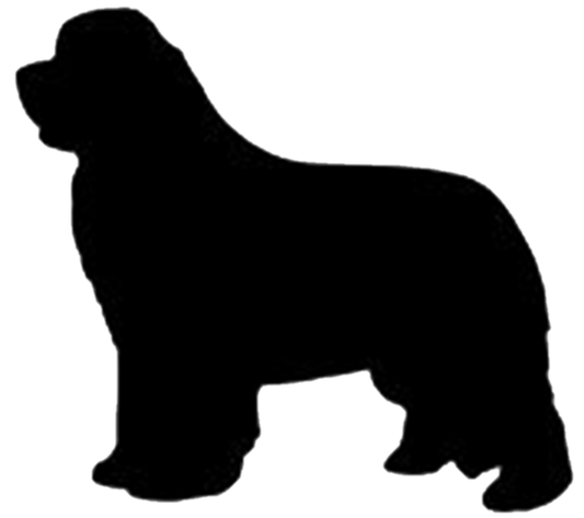 Stickers - Newfoundland, Sticker, Crazy Dog Lady 