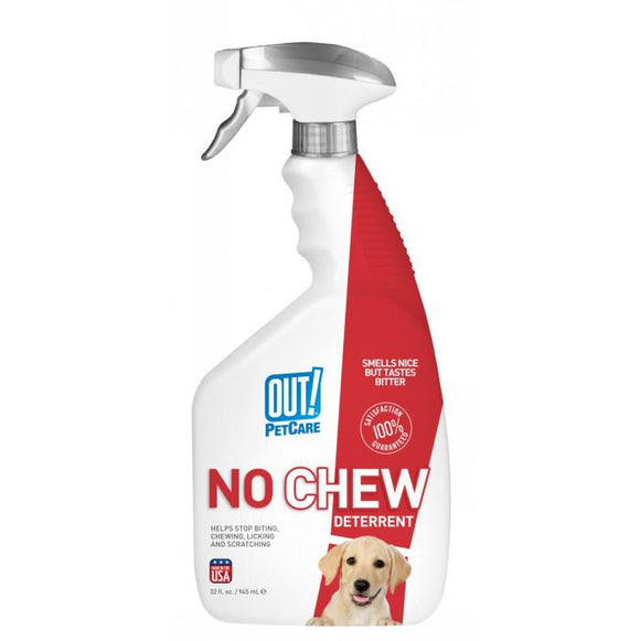 OUT! Petcare No Chew Deterrent Spray, Training Spray, Crazy Dog Lady 