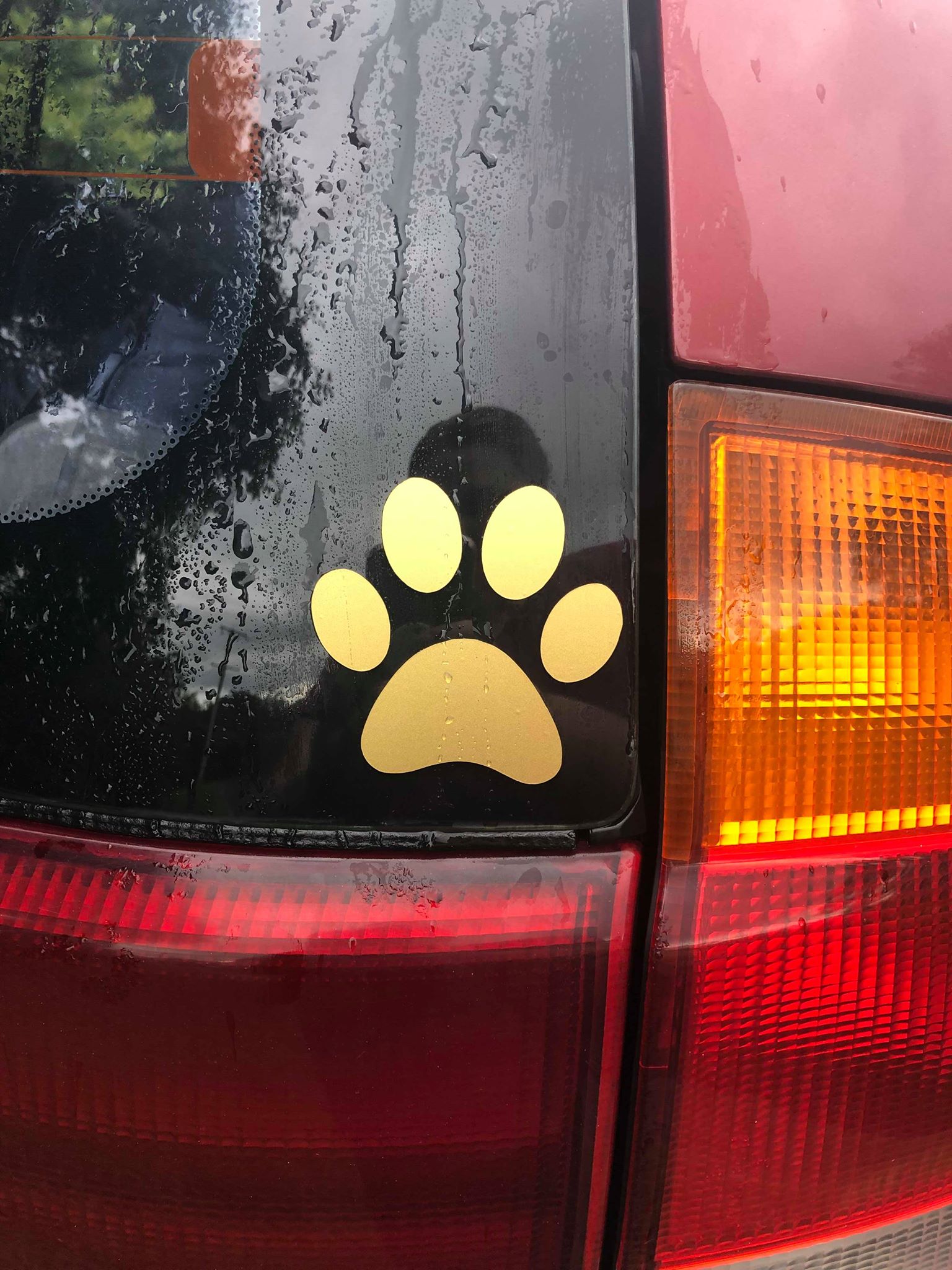 Stickers - Paw Prints, Sticker, Crazy Dog Lady 