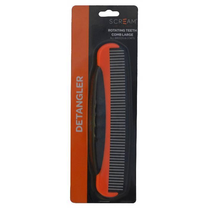 Scream Rotating Teeth Comb