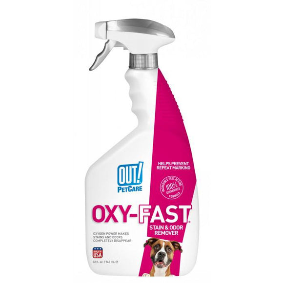 OUT! Petcare Oxy Fast Stain & Odour Remover, Stain Remover, Crazy Dog Lady 