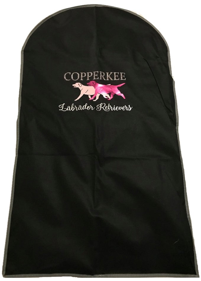Suit Bags - Customised, Suit Bag, Crazy Dog Lady 