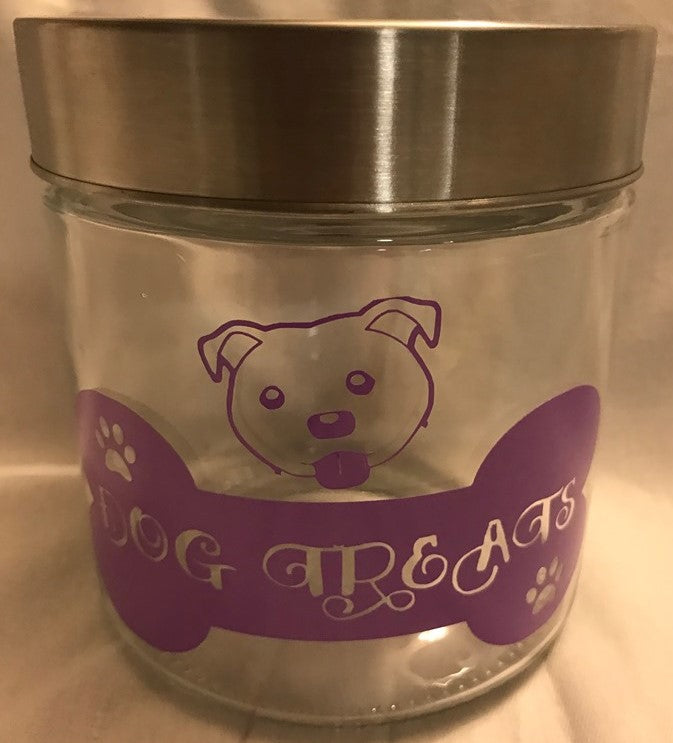 Treat Jars, Treat Jar, Crazy Dog Lady 