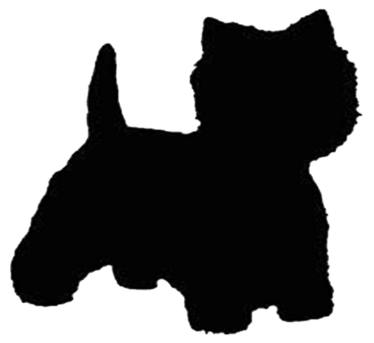 Stickers - West Highland White Terrier, Sticker, Crazy Dog Lady 